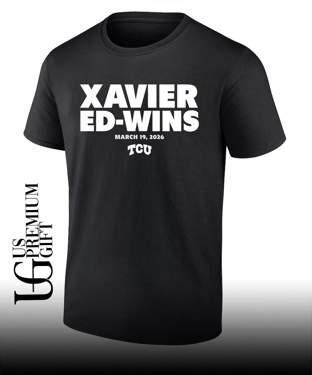 Xavier Edmonds TCU Horned Frogs NBA 2026 shirt Unisex T-shirt, Sweatshirt, Hoodie, Long Sleeve Tee - T-Shirt, Sweatshirt, Hoodie