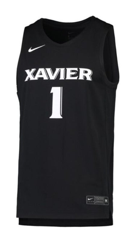 Xavier Musketeers 2021-22 Alternate Style 2 College Football Jersey football jersey product view 1