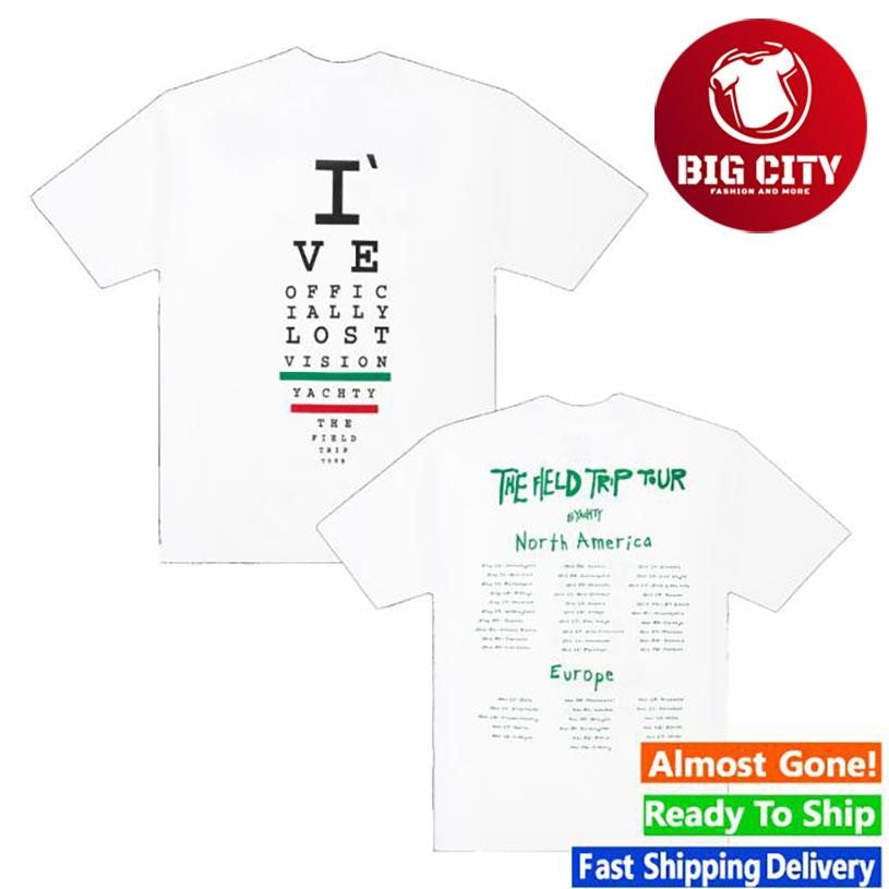 Yachty Ive Officially Lost Vision Two Sided Shirt Unisex T-shirt, Sweatshirt, Hoodie, Long Sleeve Tee - T-Shirt, Sweatshirt, Hoodie