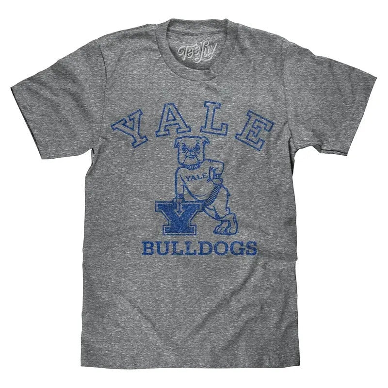 Yale University Bulldogs Logo Gray - Adult & Kids T-Shirts, Sweatshirts & Hoodies apparel design preview 1