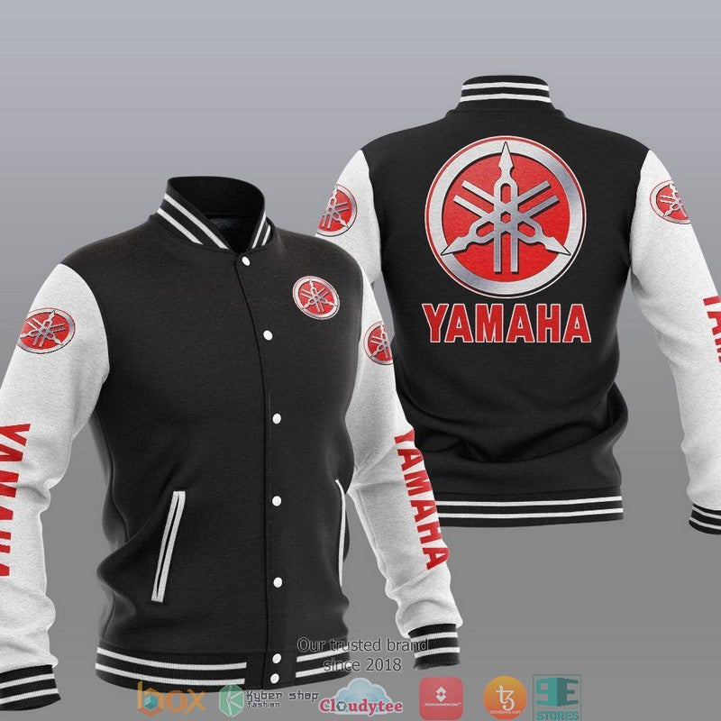 Yamaha Car Brand Baseball Jacket baseball jersey product view 1
