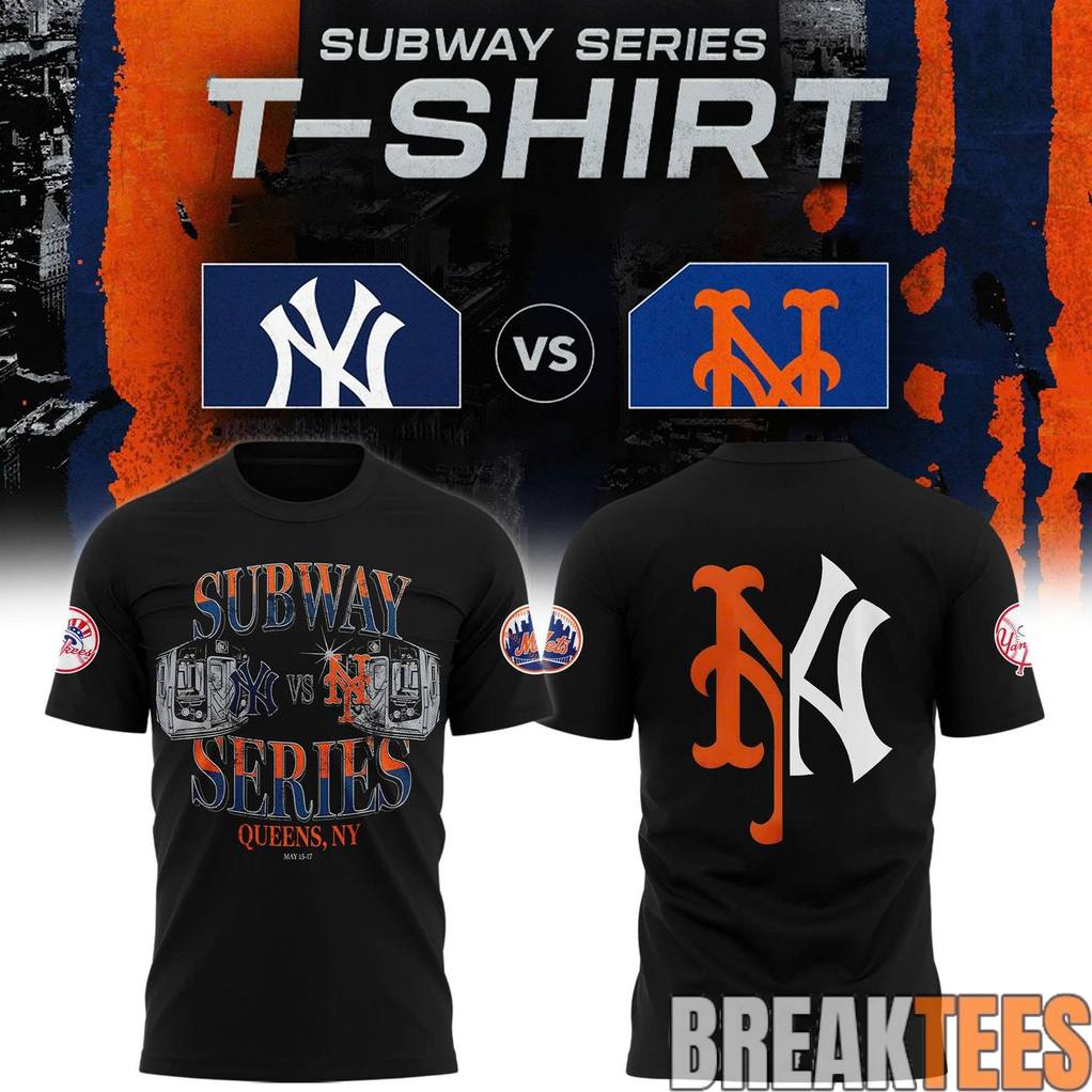 Yankees x Mets Subway Series T-Shirt Unisex T-shirt, Sweatshirt, Hoodie, Long Sleeve Tee - T-Shirt, Sweatshirt, Hoodie