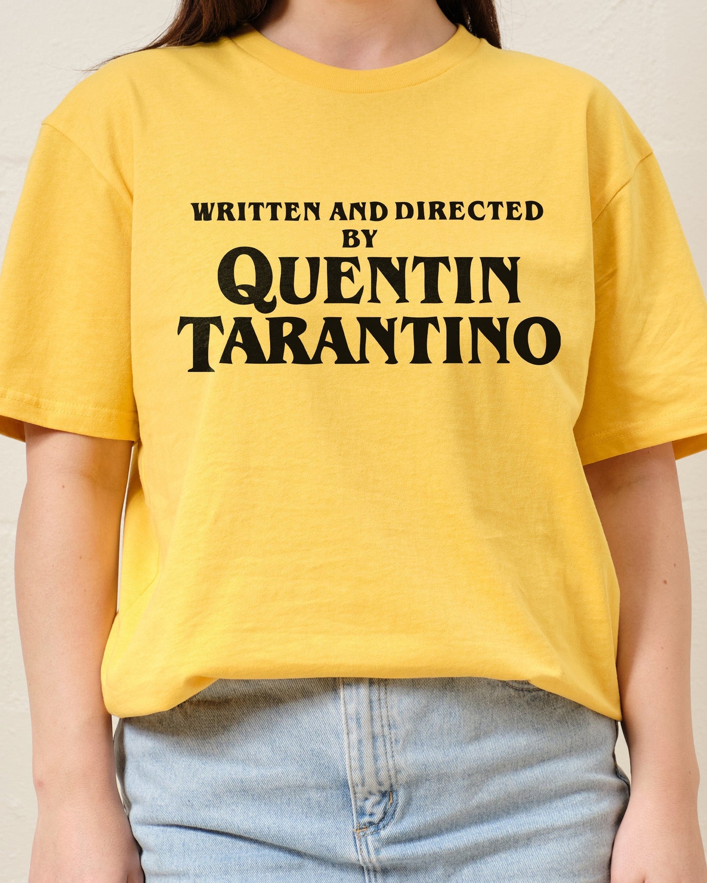 Written and Directed by Quentin Tarantino T-Shirt Unisex T-shirt, Sweatshirt, Hoodie, Long Sleeve Tee - T-Shirt, Sweatshirt, Hoodie