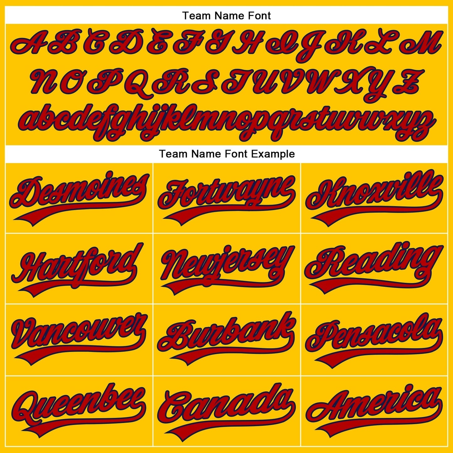Custom Yellow Red-Navy Authentic Baseball Jersey baseball jersey product view 4