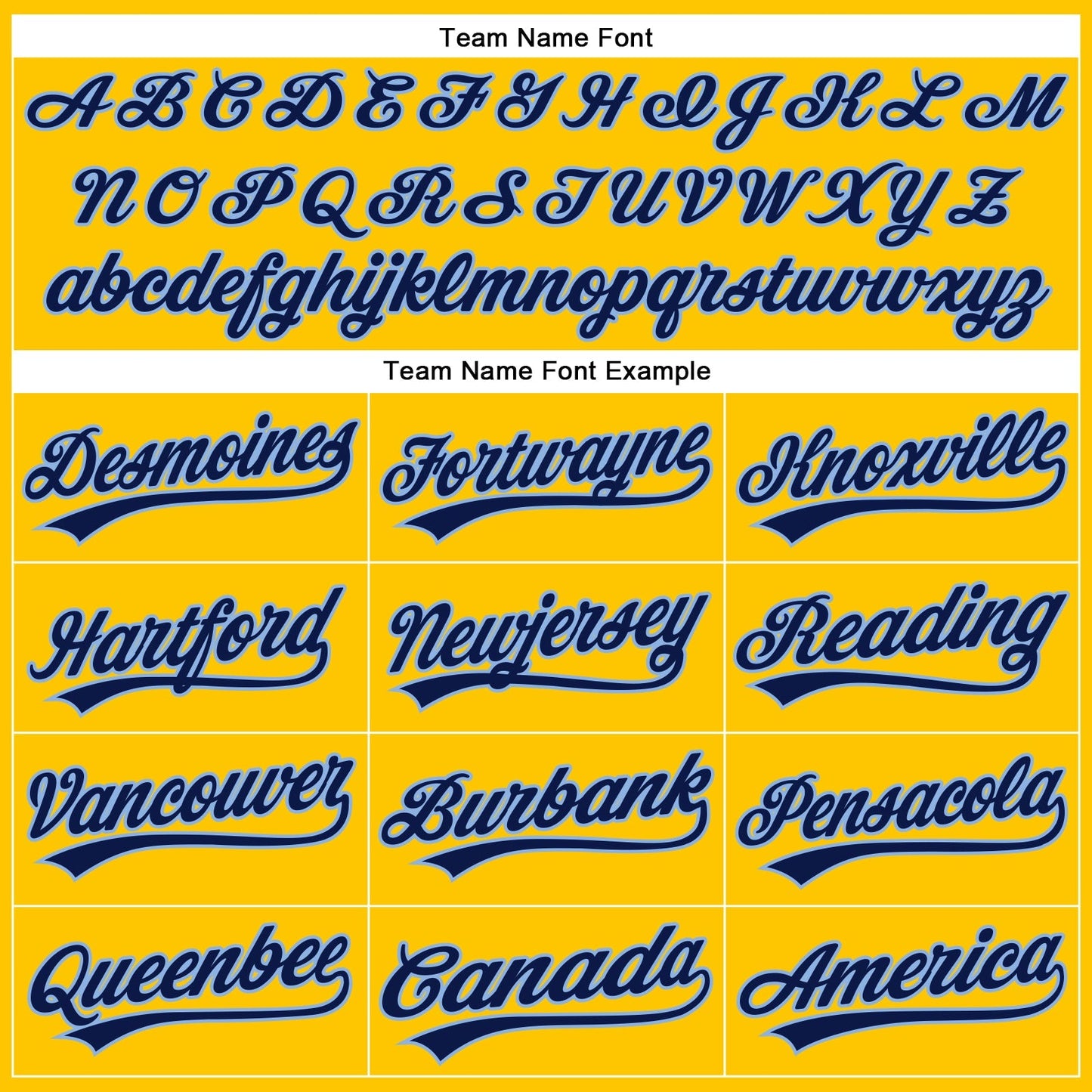 Custom Yellow Navy-Light Blue Authentic Baseball Jersey baseball jersey product view 4