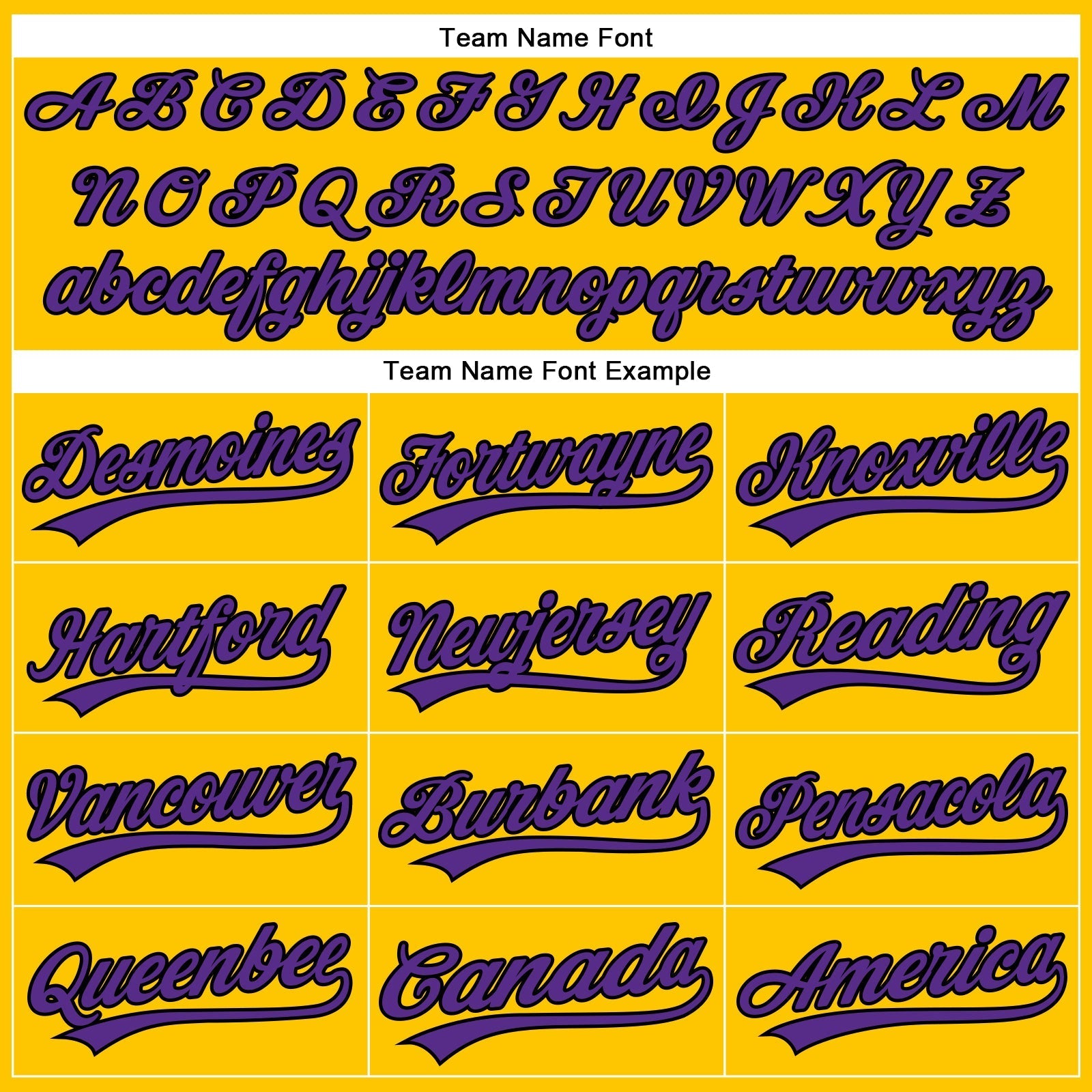 Custom Yellow Purple Pinstripe Black Authentic Baseball Jersey baseball jersey product view 4