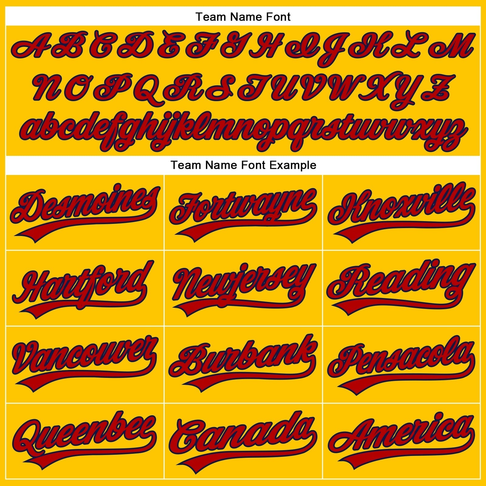 Custom Yellow Navy Pinstripe Red Authentic Baseball Jersey baseball jersey product view 4