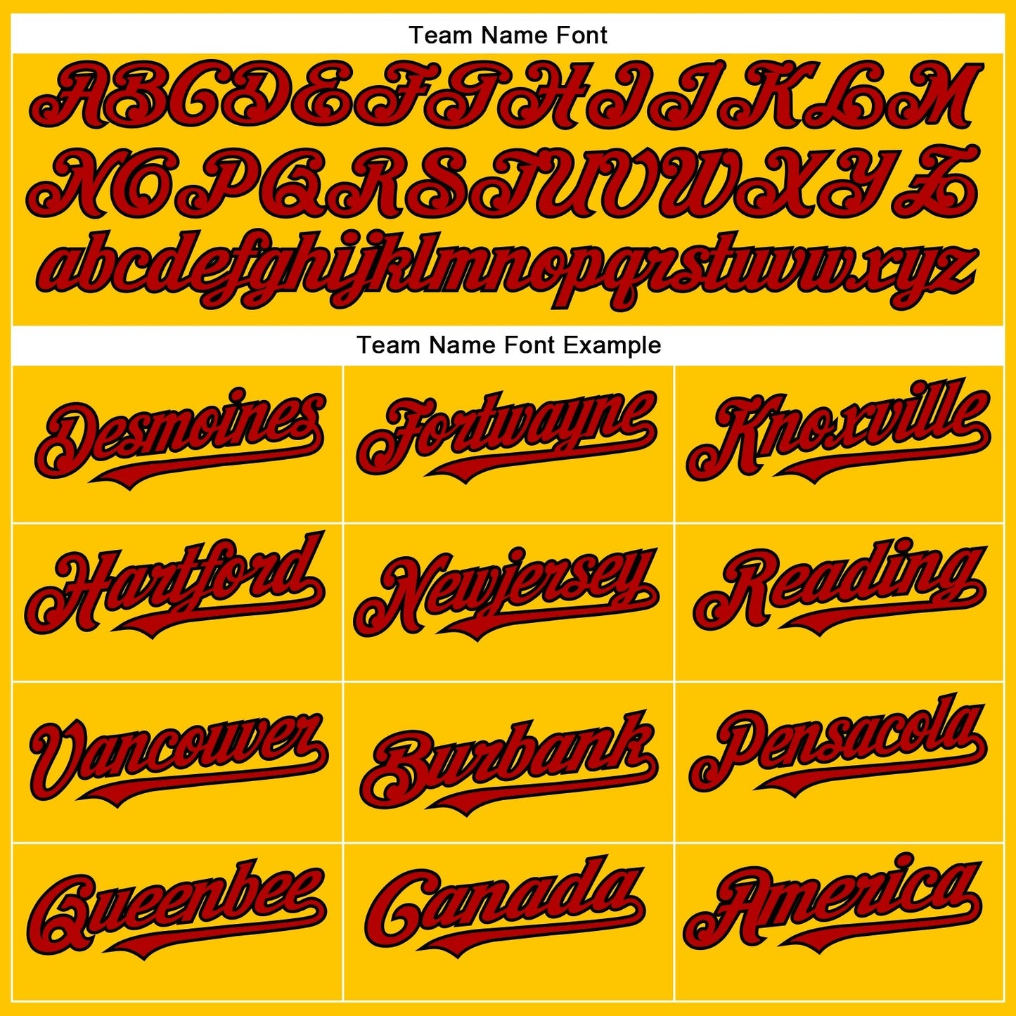 Custom Yellow Red-Black Authentic Baseball Jersey baseball jersey product view 4