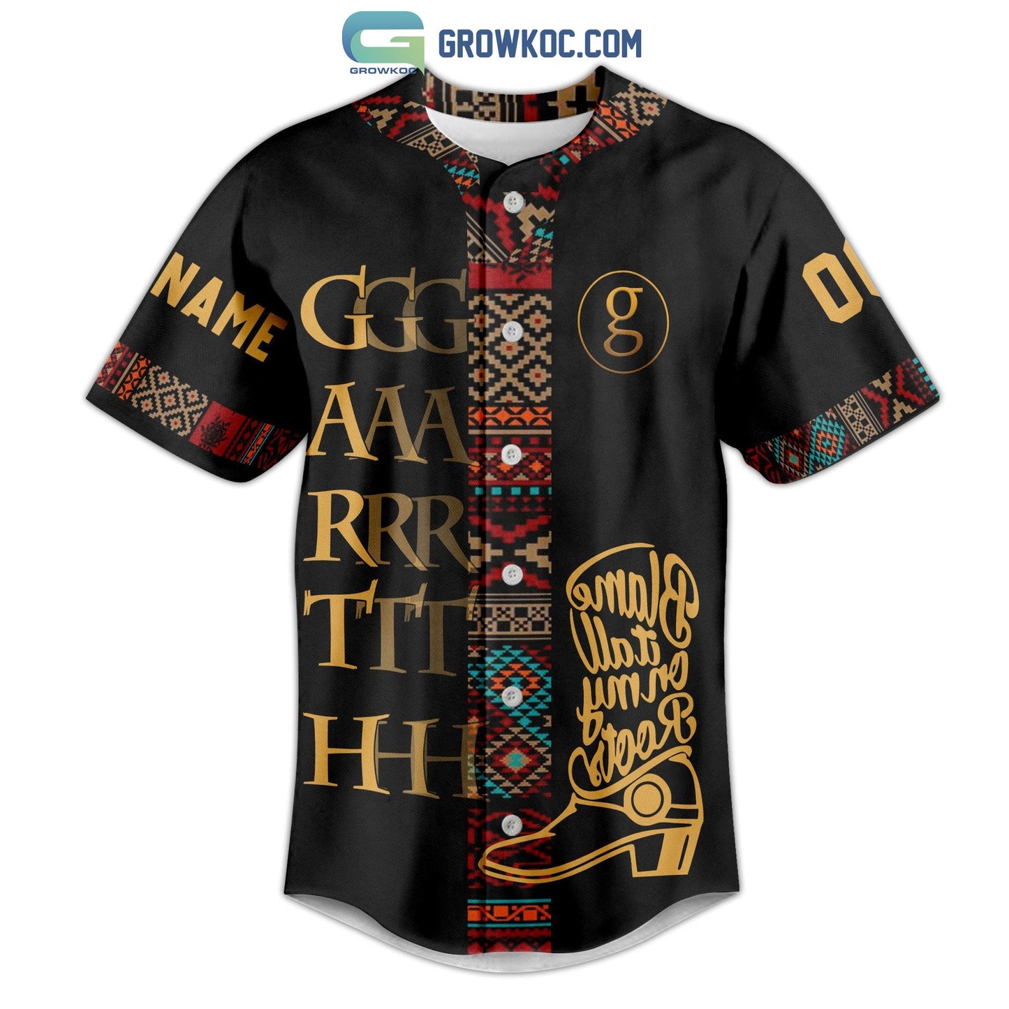 Yes I Am Old But I Saw Garth Brooks On Stage Personalized Baseball Jersey baseball jersey product view 2