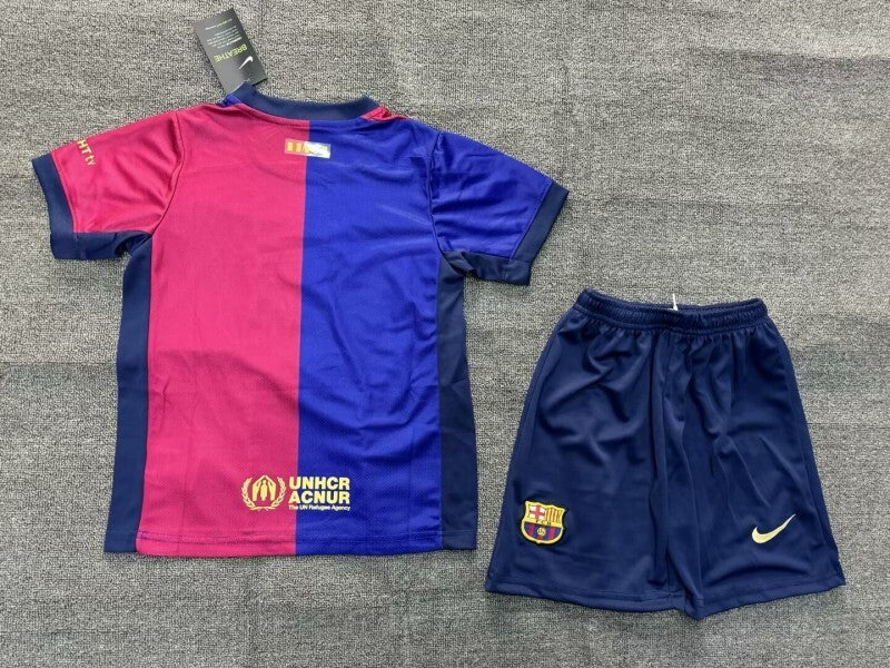 Youth Barcelona 24-25 Youth Style 1 Soccer Jersey sports jersey product view 1