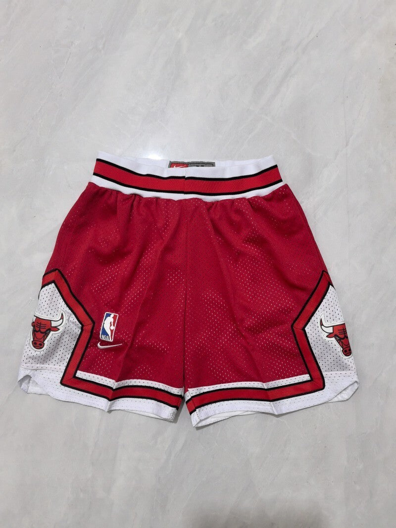 Youth Chicago Bulls Youth Bulls Red Shorts Style 2 Basketball Jersey basketball jersey product view 1