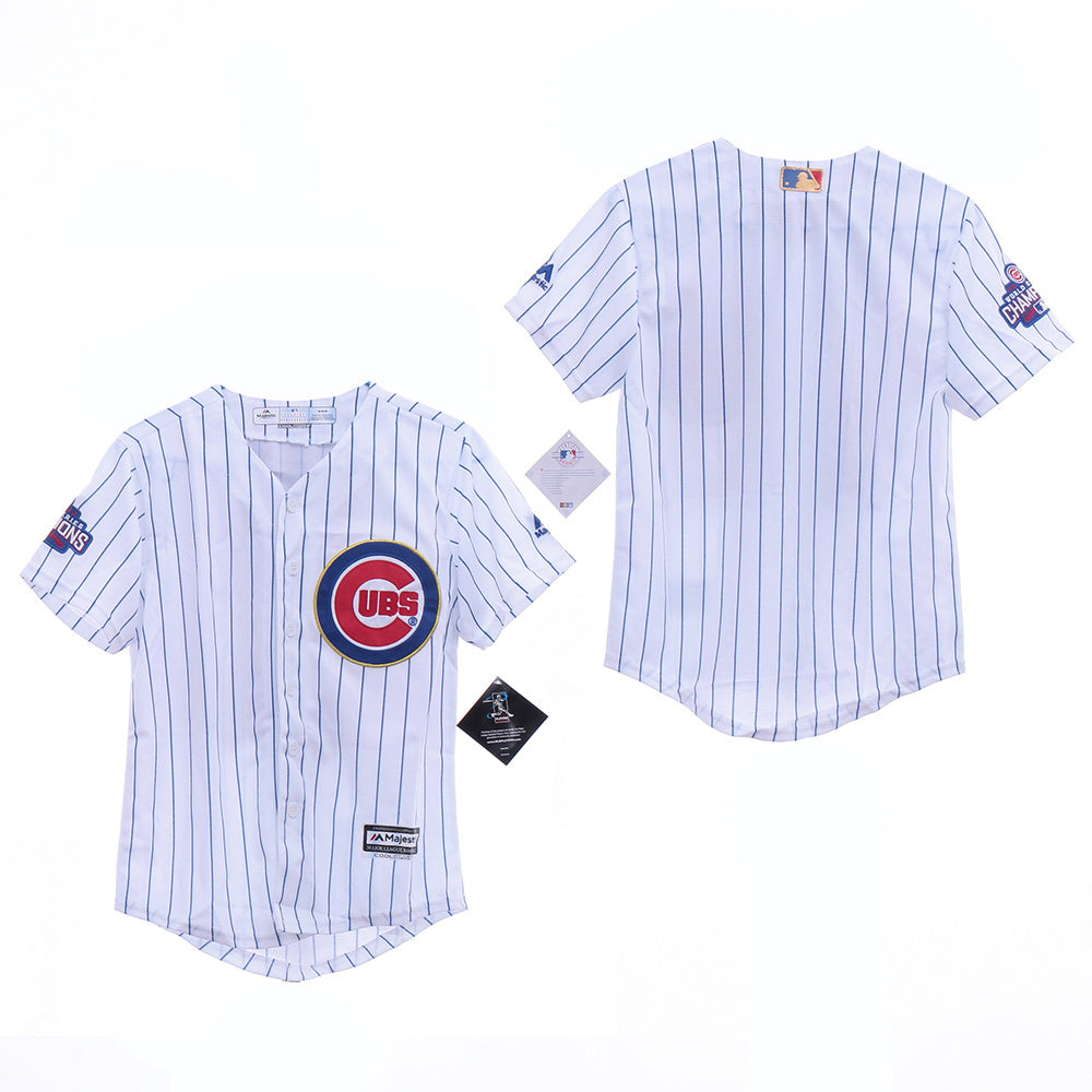 Youth Chicago Cubs blank Baseball Jersey baseball jersey product view 1