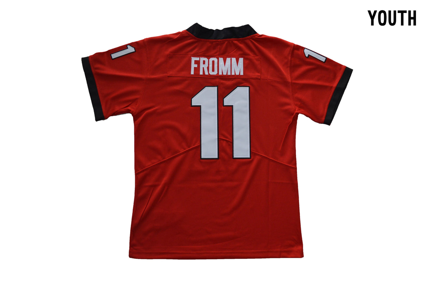 Youth Georgia 11 Red Back College Football Jersey football jersey product view 1