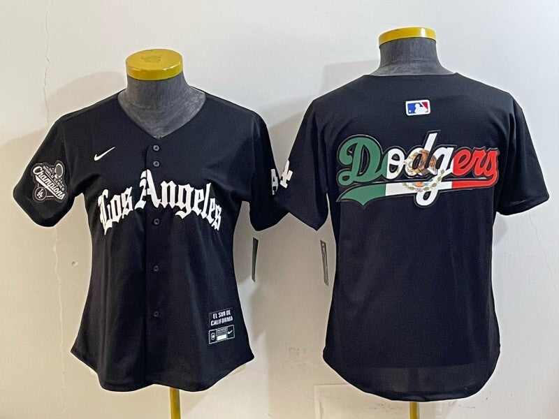 Youth Los Angeles Dodgers Dodgers 5 Edition Women Youth Style 15 Baseball Jersey baseball jersey product view 1