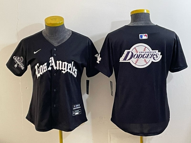 Youth Los Angeles Dodgers Dodgers 5 Edition Women Youth Style 3 Baseball Jersey baseball jersey product view 1