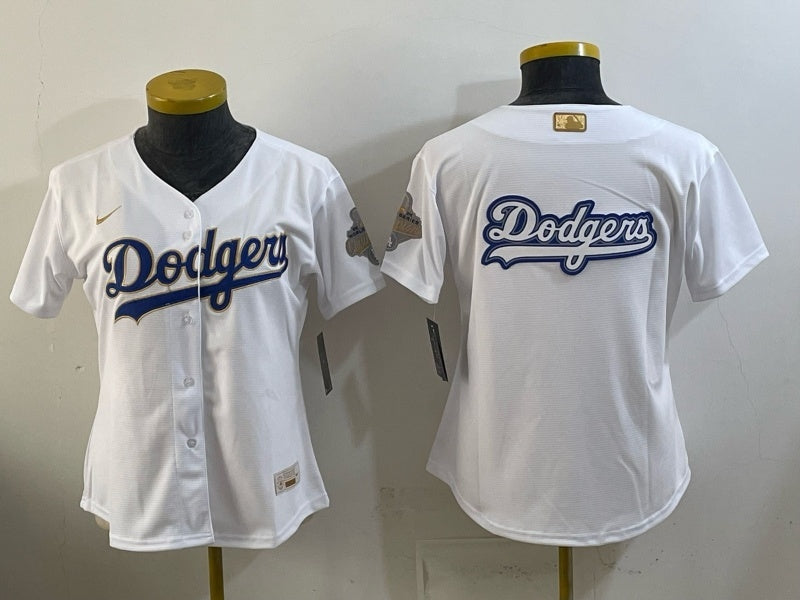 Youth Los Angeles Dodgers Dodgers Edition Women Youth Style 8 Baseball Jersey baseball jersey product view 1