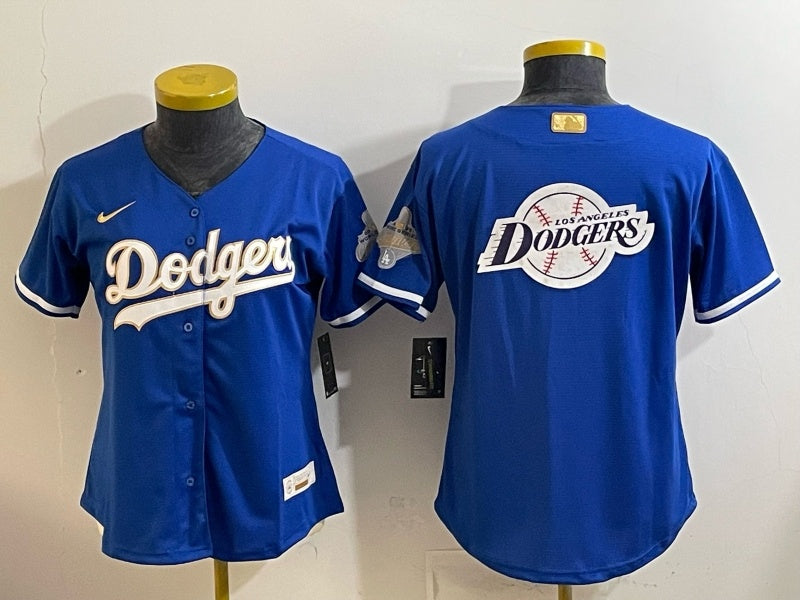 Youth Los Angeles Dodgers Dodgers Edition Women Youth (4)_ - Copy Baseball Jersey baseball jersey product view 1