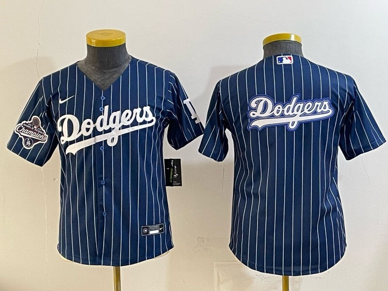 Youth Los Angeles Dodgers Dodgers Fashion Youth Style 8 Baseball Jersey baseball jersey product view 1