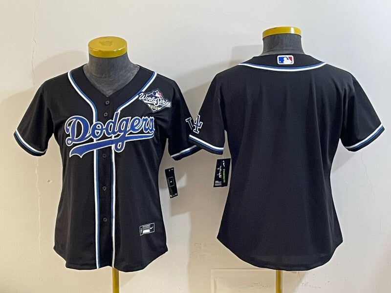 Youth Los Angeles Dodgers Dodgers Women Youth Style 12 Baseball Jersey baseball jersey product view 1