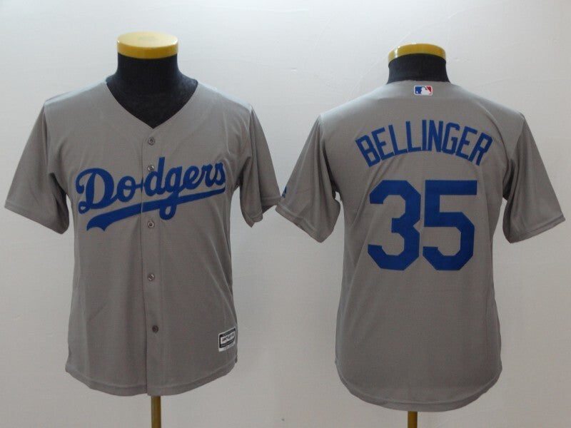 Youth Los Angeles Dodgers #35 Cody Bellinger Style 3 Baseball Jersey baseball jersey product view 1