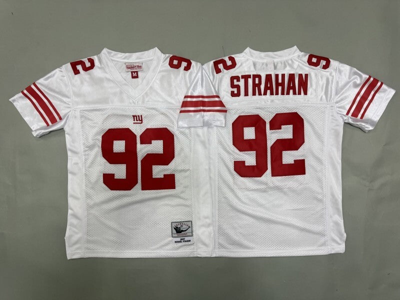 Youth New York Giants #92 Michael Strahan Giants Youth Style 1 Football Jersey football jersey product view 1