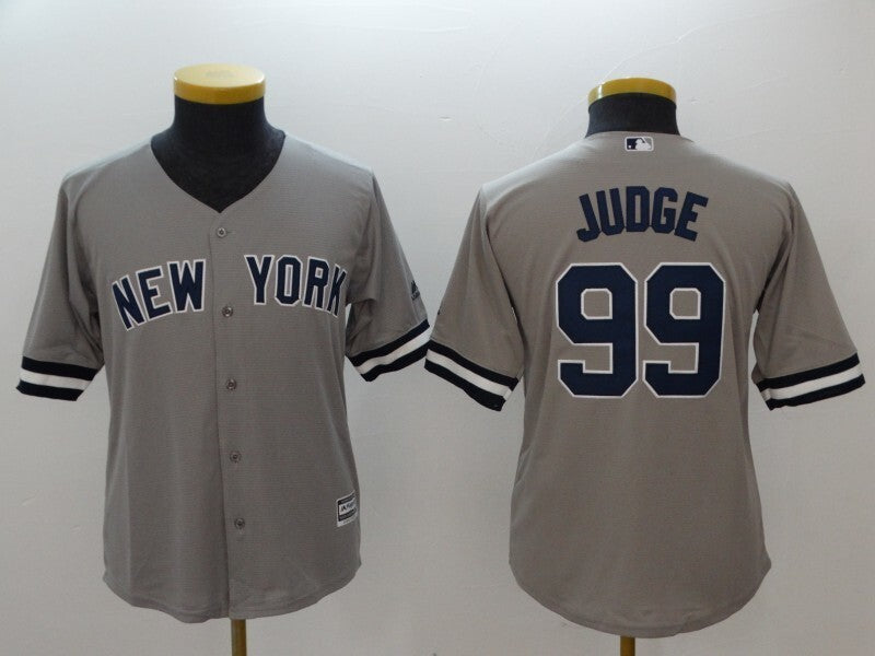 Youth New York Yankees #99 Aaron Judge 6156 Baseball Jersey baseball jersey product view 1