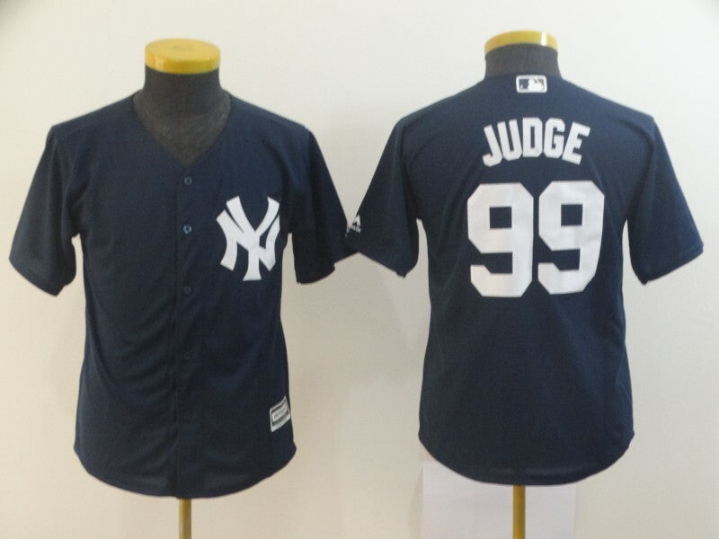Youth New York Yankees #99 Aaron Judge youth Baseball Jersey baseball jersey product view 1