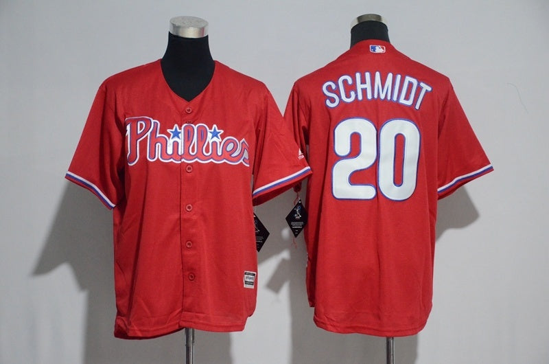 Youth Philadelphia Phillies Style 1 Baseball Jersey baseball jersey product view 1