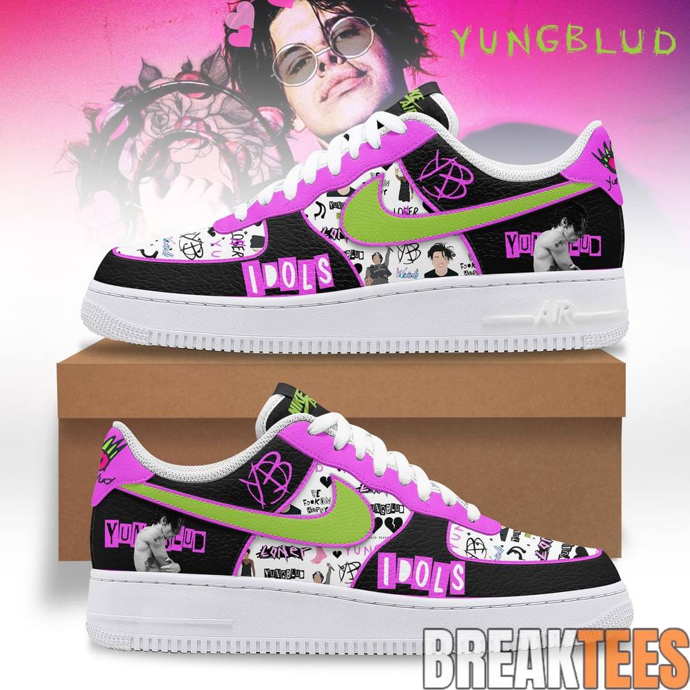 Yungblud Idols Special Edition Air Force 1 Sneaker Unisex T-shirt, Sweatshirt, Hoodie, Long Sleeve Tee - T-Shirt, Sweatshirt, Hoodie