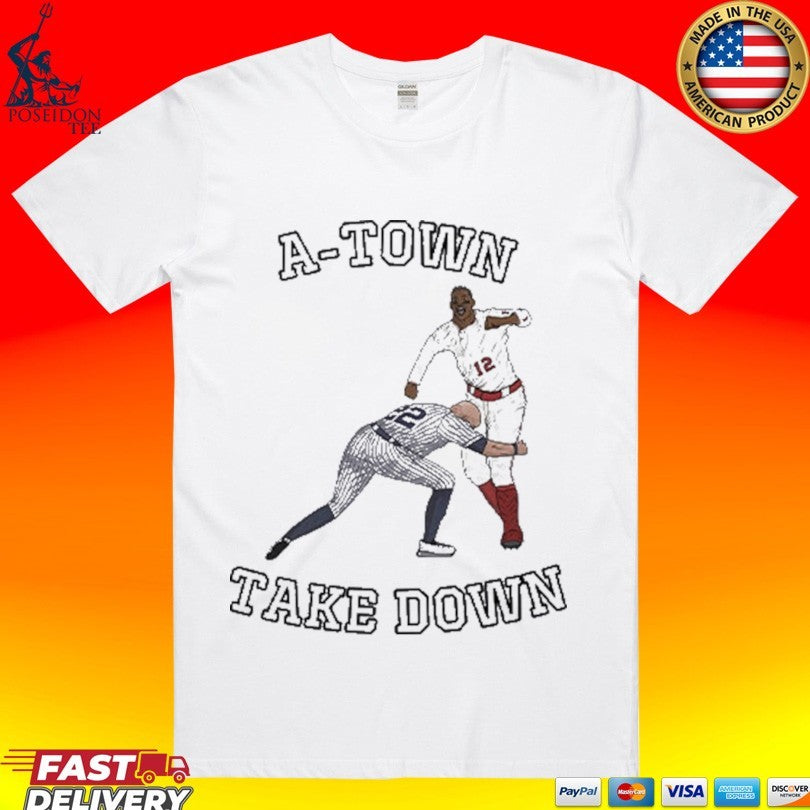 Braves Walt Weiss Vs Jorge Soler A-town Take Down T-shirt Unisex T-shirt, Sweatshirt, Hoodie, Long Sleeve Tee - T-Shirt, Sweatshirt, Hoodie