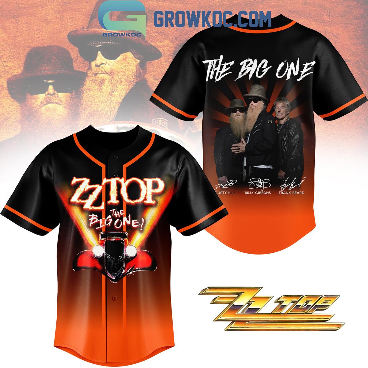 ZZ Top The Big One Baseball Jersey baseball jersey product view 1