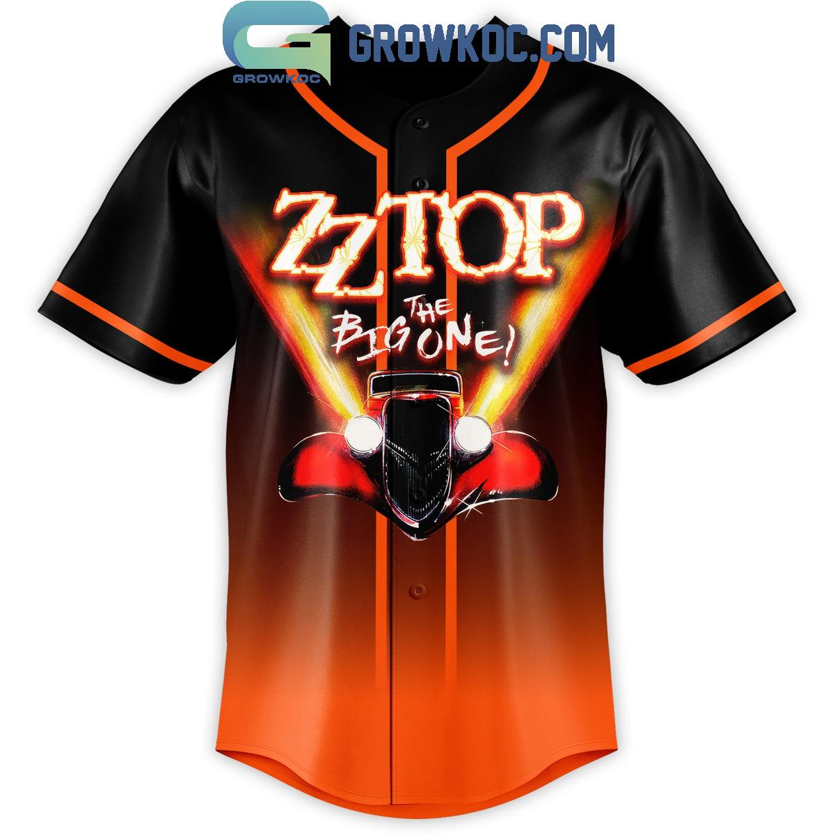ZZ Top The Big One Baseball Jersey baseball jersey product view 2