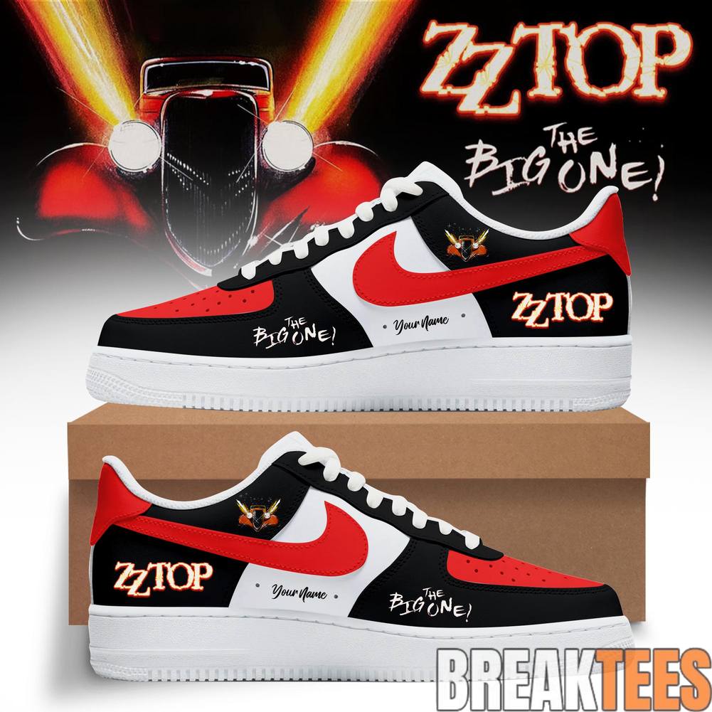 ZZ Top The Big One Custom Air Force 1 Unisex T-shirt, Sweatshirt, Hoodie, Long Sleeve Tee - T-Shirt, Sweatshirt, Hoodie