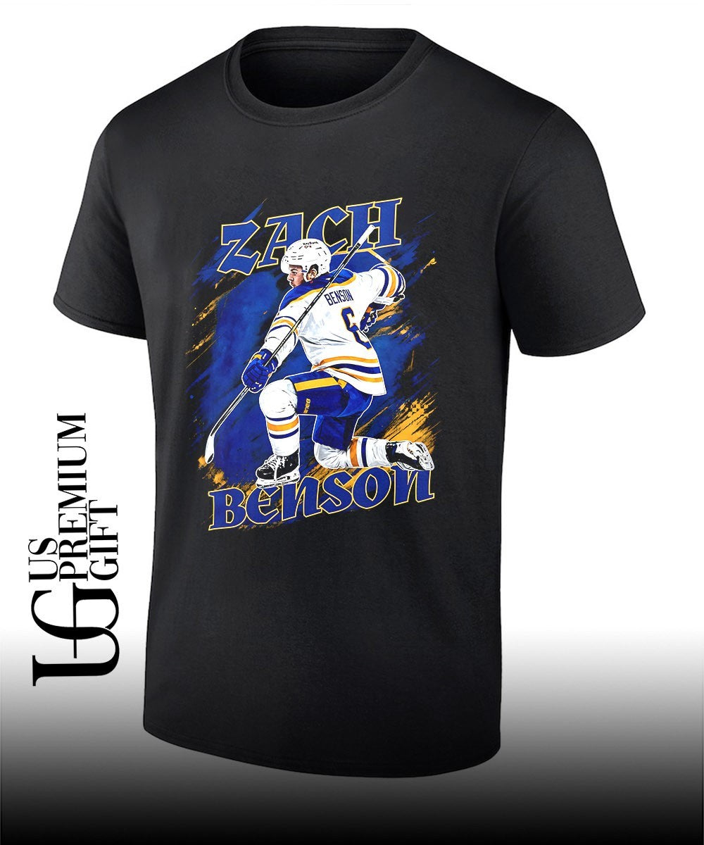 Zach Benson Buffalo Sabres hockey Rising Star graphic shirt Unisex T-shirt, Sweatshirt, Hoodie, Long Sleeve Tee - T-Shirt, Sweatshirt, Hoodie