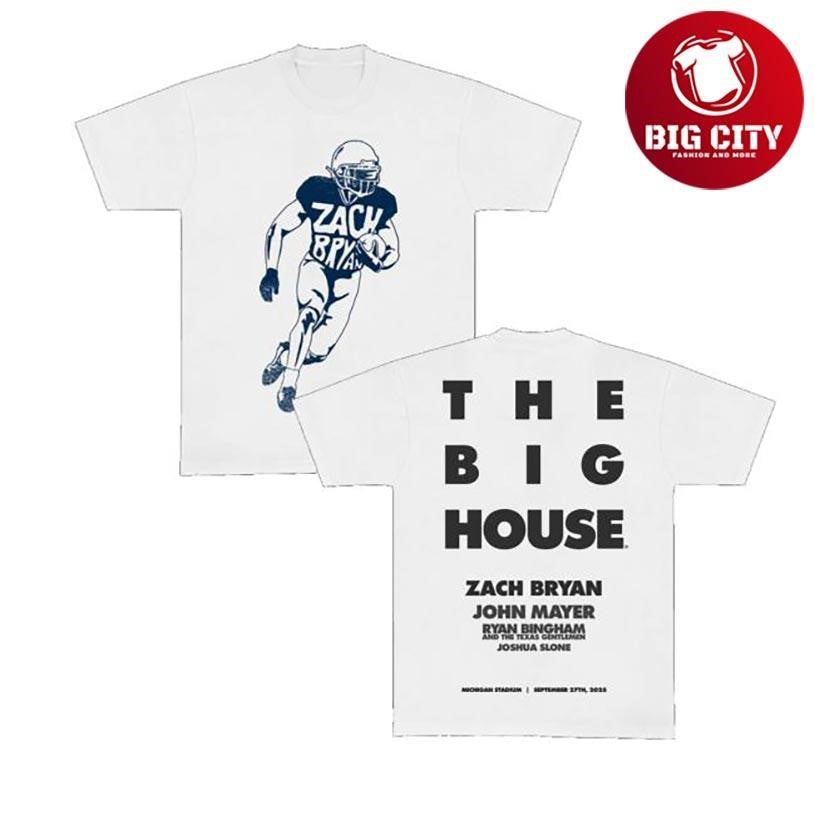 Zach Bryan Zb Big House Two Sided Shirt Unisex T-shirt, Sweatshirt, Hoodie, Long Sleeve Tee - T-Shirt, Sweatshirt, Hoodie