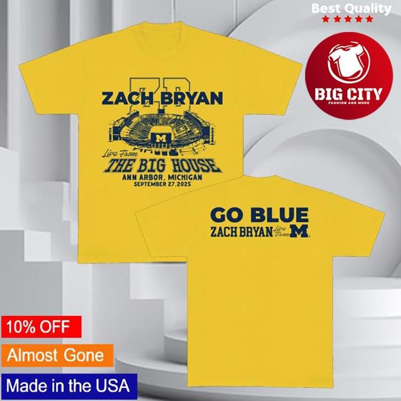 Zach Bryan Zb Go Blue Two Sided Shirt Unisex T-shirt, Sweatshirt, Hoodie, Long Sleeve Tee - T-Shirt, Sweatshirt, Hoodie