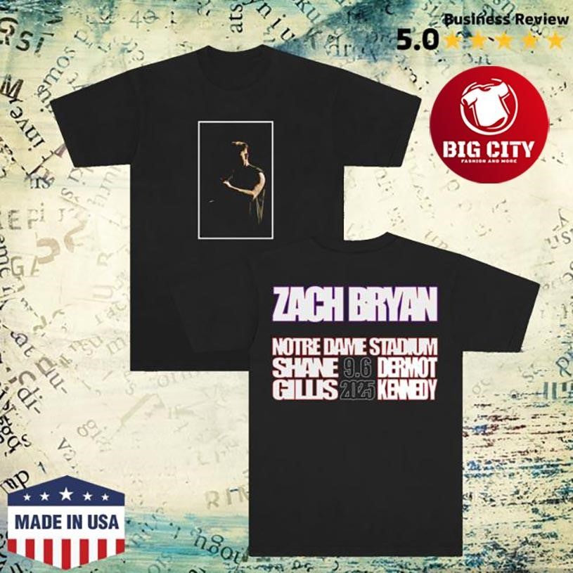 Zach Bryan Zb Notre Dame Two Sided Shirt Unisex T-shirt, Sweatshirt, Hoodie, Long Sleeve Tee - T-Shirt, Sweatshirt, Hoodie