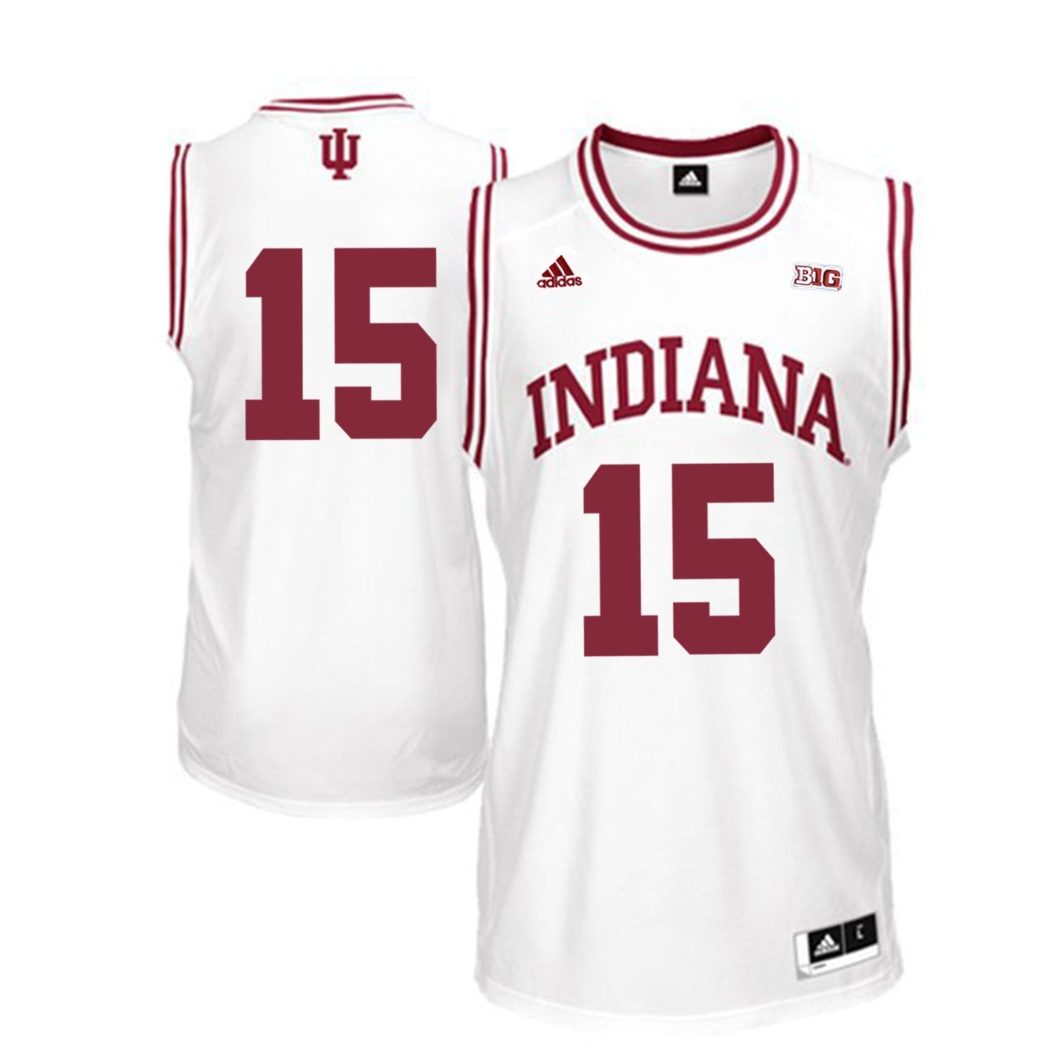 Zach McRoberts 15 White College Football Jersey football jersey product view 1