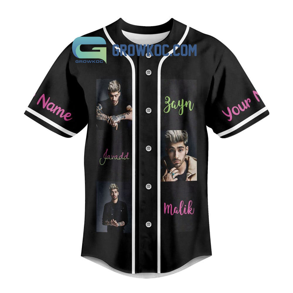 Zain Javadd Malik Love Like This Personalized Baseball Jersey baseball jersey product view 2