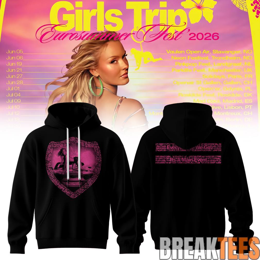 Zara Larsson Girls Trip Eurosummer Fest 2026 Special Hoodie Unisex T-shirt, Sweatshirt, Hoodie, Long Sleeve Tee - T-Shirt, Sweatshirt, Hoodie