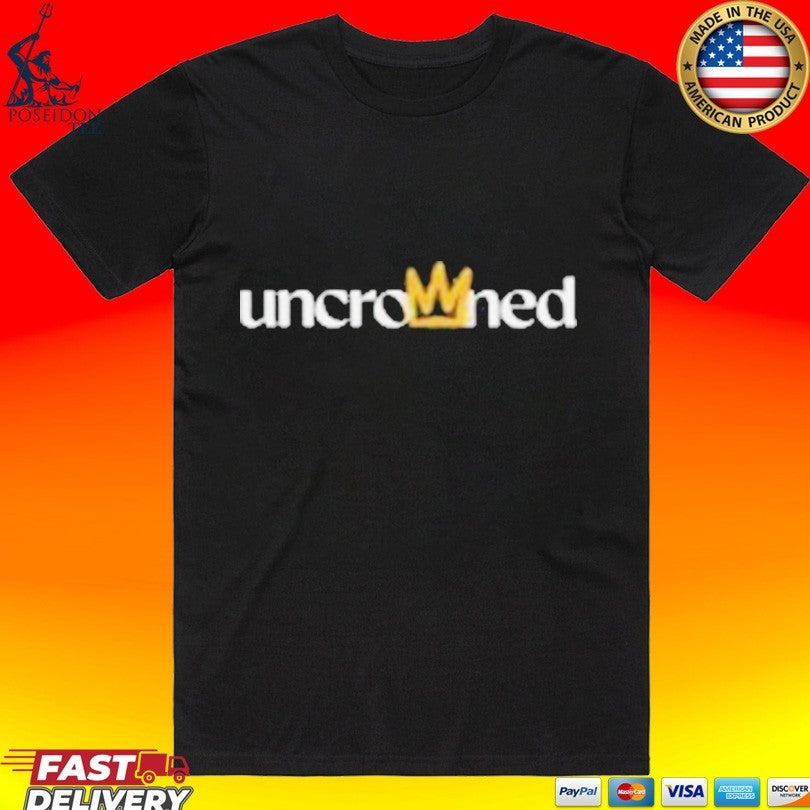 Ariel Helwani Uncrowned T-shirt Unisex T-shirt, Sweatshirt, Hoodie, Long Sleeve Tee - T-Shirt, Sweatshirt, Hoodie