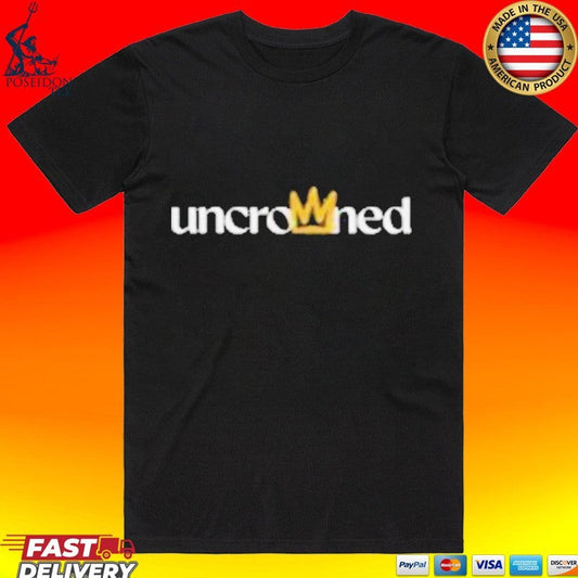 Ariel Helwani Uncrowned T-shirt Unisex T-shirt, Sweatshirt, Hoodie, Long Sleeve Tee - T-Shirt, Sweatshirt, Hoodie