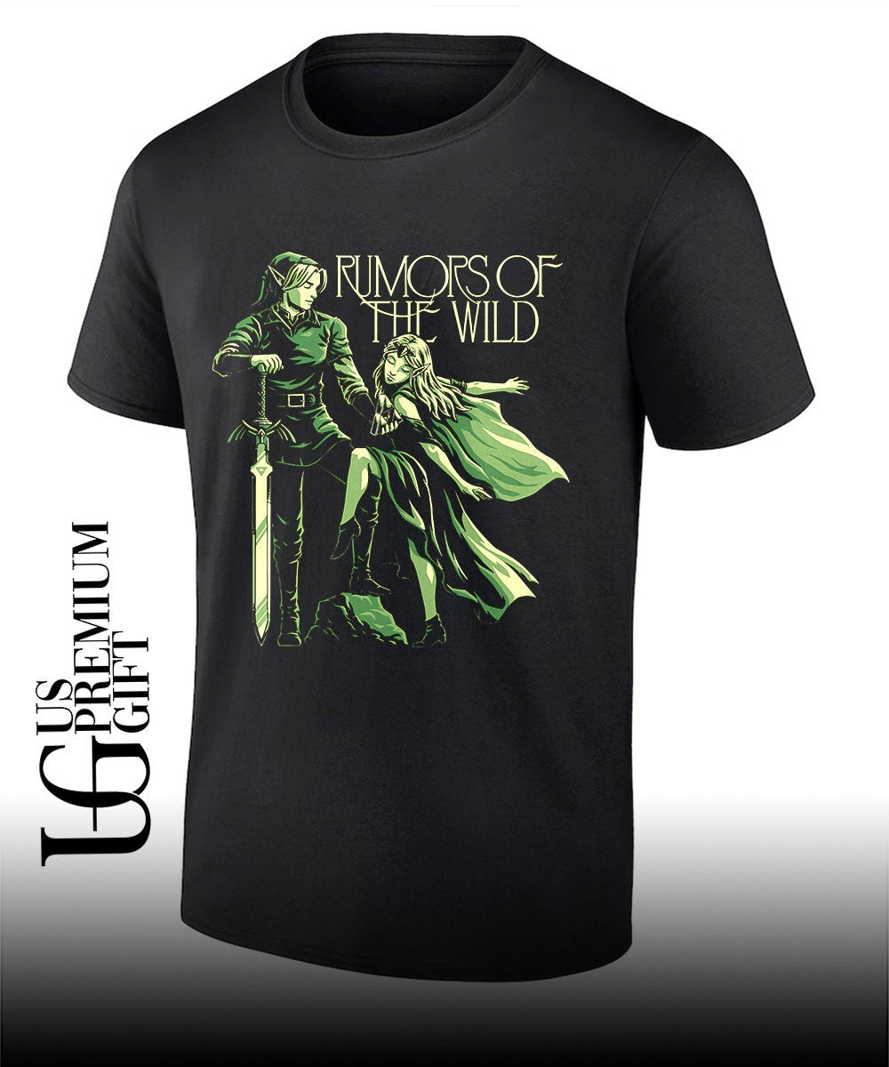 Zelda Rumors of the Wild shirt Unisex T-shirt, Sweatshirt, Hoodie, Long Sleeve Tee - T-Shirt, Sweatshirt, Hoodie
