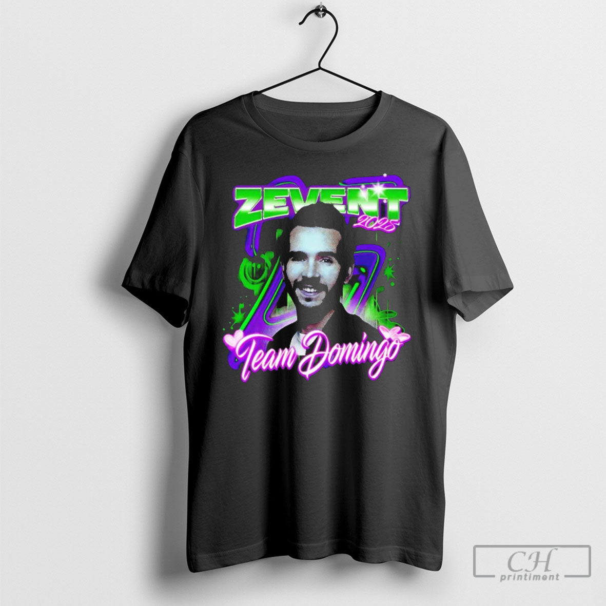 Zevent 2025 Team Domingo Unisex T-shirt, Sweatshirt, Hoodie, Long Sleeve Tee - T-Shirt, Sweatshirt, Hoodie