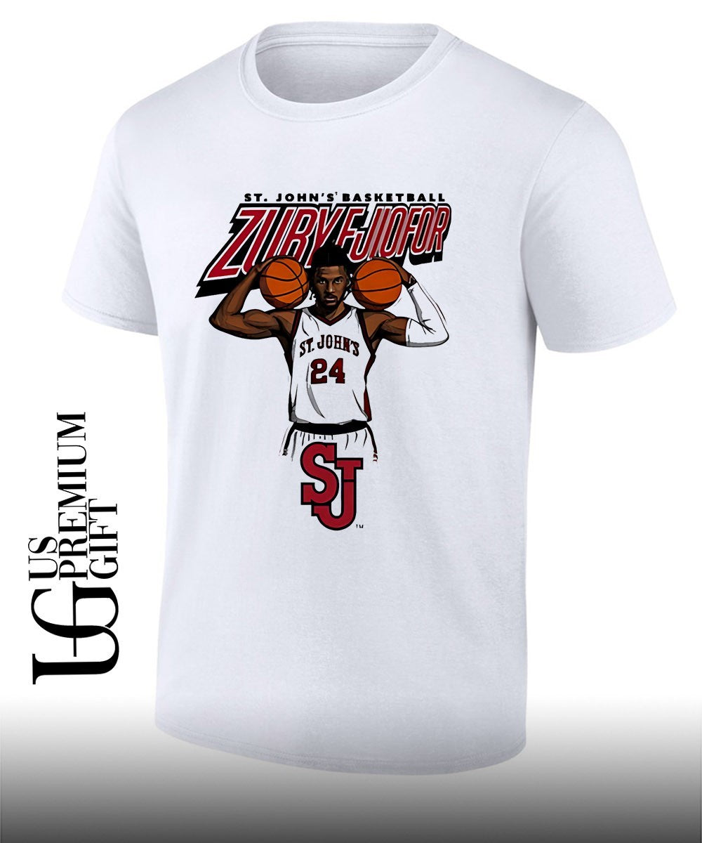 Zuby Ejiofor St. Johns Red Storm basketball pose shirt Unisex T-shirt, Sweatshirt, Hoodie, Long Sleeve Tee - T-Shirt, Sweatshirt, Hoodie