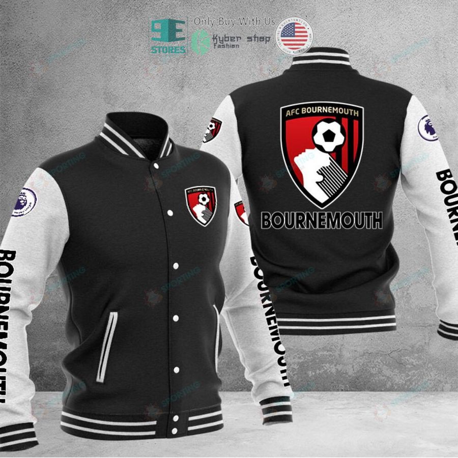 BEST A.F.C. Bournemouth Baseball Jacket baseball jersey product view 1