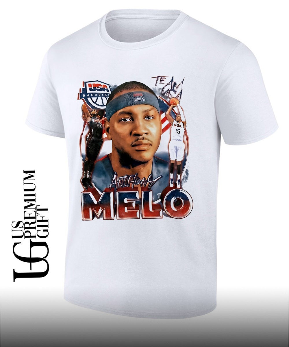 Carmelo Anthony player Team USA basketball vintage shirt Unisex T-shirt, Sweatshirt, Hoodie, Long Sleeve Tee - T-Shirt, Sweatshirt, Hoodie