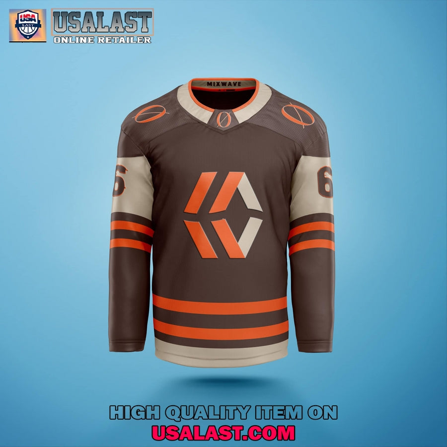 Aaron Gillespie Drummer Hockey Jersey hockey jersey product view 3