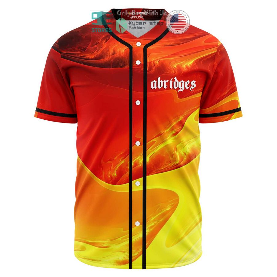 BEST Abridges red Baseball Jersey baseball jersey product view 1