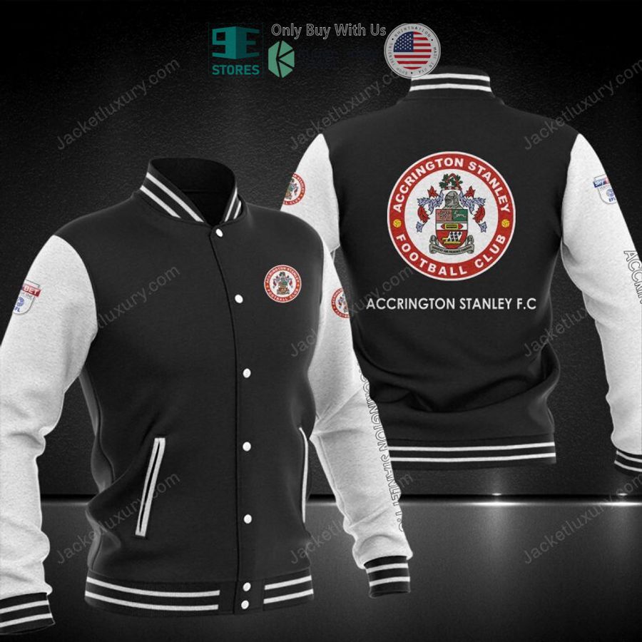 BEST Accrington Stanley Baseball Jacket baseball jersey product view 1